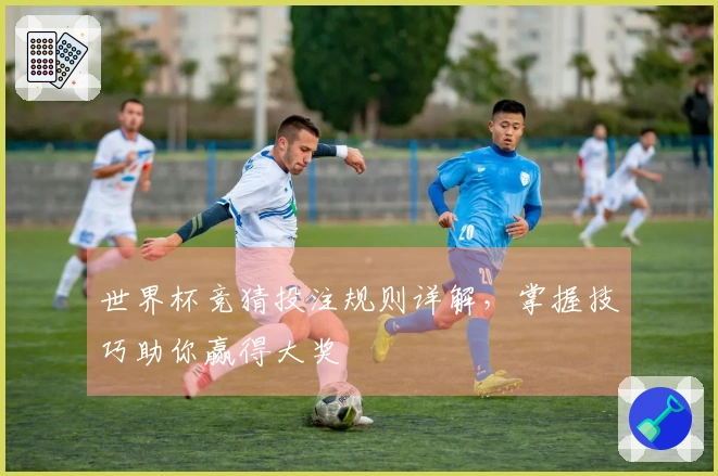 世界杯竞猜投注规则详解，掌握技巧助你赢得大奖